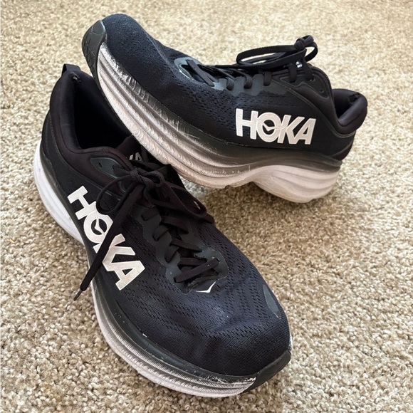 Hoka Other - Hoka Black and White Athletic Shoes
